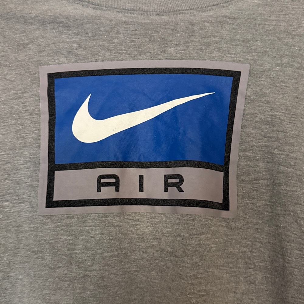 Nike Air Blue and Gray Youth Tee - Picture 2 of 3
